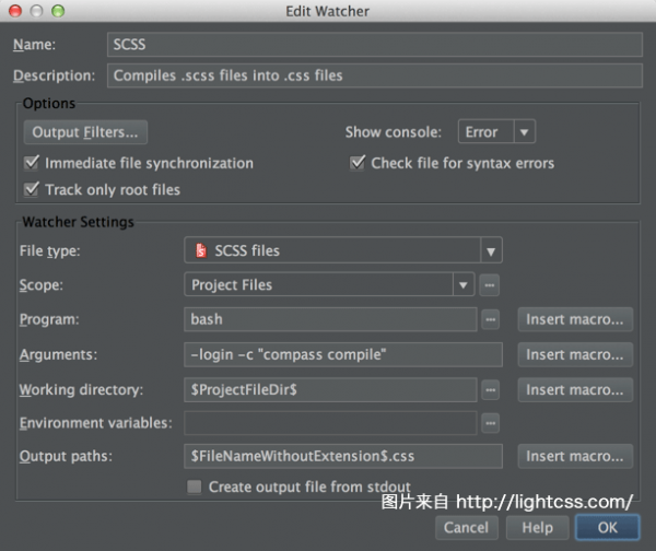 Compass 配置文件